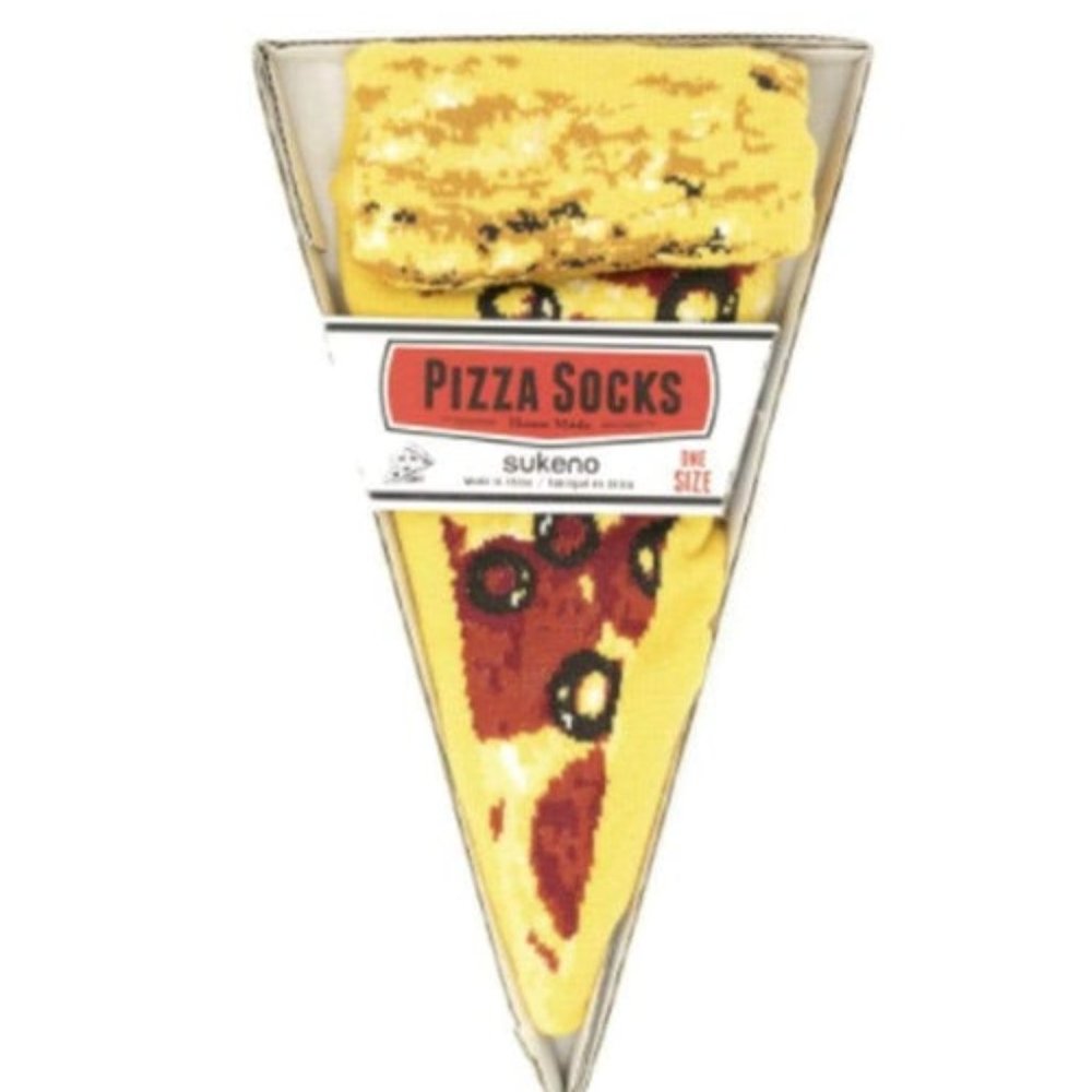 New in Box Fun Sukeno Pizza Socks - Unisex